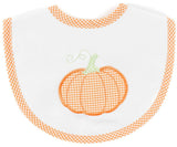 ORANGE PUMPKIN MEDIUM BIB