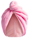 PINK TOWEL HAIR WRAP