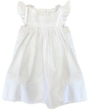 PIPER DRESS WITH SLIP - WHITE RIBBON