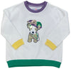 SEQUIN MARDI GRAS PUPPY SWEATSHIRT