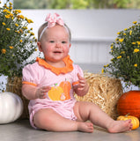 PUMPKIN PATCH SHORTSLEEVE ROMPER