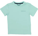 BOYS FINN TEE SHORT SLEEVE SHIRT - SEAFOAM