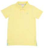 PRIM AND PROPER BEACH POLO LAKE WORTH YELLOW WITH GRACE BAY GREEN STORK