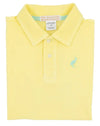 PRIM AND PROPER BEACH POLO LAKE WORTH YELLOW WITH GRACE BAY GREEN STORK