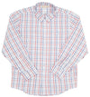 DEAN'S LIST DRESS SHIRT - WHITEHALL WINDOWPANE WITH BUCKHEAD BLUE