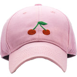 CHERRIES BASEBALL HAT - LIGHT PINK