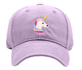 UNICORN BASEBALL HAT - LAVENDER