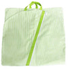 SEERSUCKER HANGING GARMET BAG - LIME GREEN