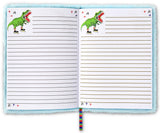 SKATING DINOSAUR FURRY JOURNAL