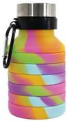 TIE DYE COLLAPSIBLE WATER BOTTLE