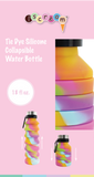 TIE DYE COLLAPSIBLE WATER BOTTLE