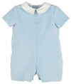 BABY BOYS MAJESTIC CORD ROMPER - LIGHT BLUE