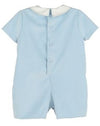 BABY BOYS MAJESTIC CORD ROMPER - LIGHT BLUE