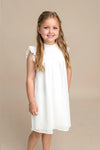 LOTTIE DRESS SLEEVELESS - WHITE