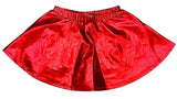 METALLIC RED SKIRT