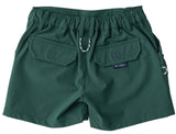 BOY'S INSHORE PERFORMANCE SHORT IN POSY HUNTER GREEN