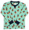 CASSIDY COMFY CREWNECK (UNISEX) OLDE JOLLY JACK O' LANTERN WITH NANTUCKET NAVY