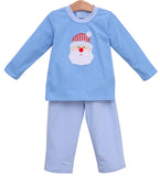 BOYS SANTA PANT SET