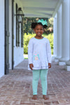 GIRLS CASTLE PANT SET