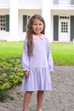 LAVENDER STRIPE KATHERINE DRESS