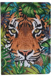 CRYSTAL ART NOTEBOOK KIT - TIGER IN THE FOREST