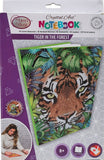 CRYSTAL ART NOTEBOOK KIT - TIGER IN THE FOREST