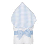 FABRIC EVERYKID TOWEL BLUE CHECK