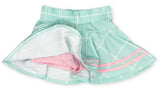 CALLIE SKORT - MINT FOR FUN AND COTTON CANDY PINK