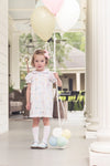 BRECCAN DRESS PARTY TIME BALLOON PLAID