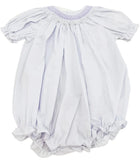 MADISON SMOCKED BUBBLE - LAVENDER