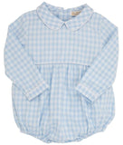 LONG SLEEVE BRADFORD BUBBLE (FLANNEL) - BEALE STREET BLUE GINGHAM