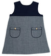 JILL JUMPER - NANTUCKET NAVY TWEED