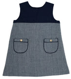 JILL JUMPER - NANTUCKET NAVY TWEED