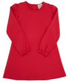 SADIE SWEATSHIRT DRESS - RICHMOND RED