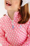 CANTER COLLAR HALF-ZIP - BALLANTYNE BLOOMS