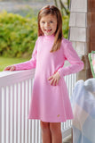 TATUM'S TURTLENECK DRESS - ROMANY ROSE STRIPE