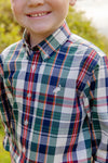 DEAN'S LIST DRESS SHIRT - FIELD PARK PLAID