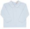 PETER PAN COLLAR SHIRT AND ONESIE  ( LONG SLEEVE WOVEN ) GET IN LINE