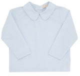 PETER PAN COLLAR SHIRT AND ONESIE  (LONG SLEEVE WOVEN) - GET IN LINE