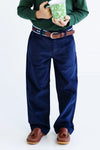 PREP SCHOOL PANTS ( CORDUROY ) NANTUCKET NAVY