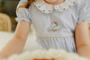 GIRLS BLUE TATUM TURKEY DRESS