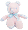 BRADLEY BEAR - COBBIE COURT QUILT WITH BEALE STREET BLUE AND PALM BEACH PINK