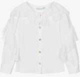 GIRLS RUFFLE BLOUSE