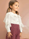 GIRLS RUFFLE BLOUSE