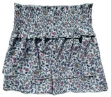 SCOTTIE SKIRT PLUM FLORAL