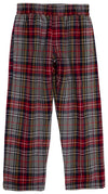 SHEFFIELD PANTS ( FLANNEL ) PARK LANE PLAID WITH RICHMOND RED STORK