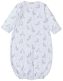 GIRAFFE GLEE SILVER CONVERTIBLE GOWN - SILVER