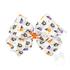 KING BOO PRINT GROSGRAIN BOW