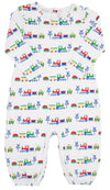 LONG SLEEVE PATTON PLAY ROMPER CHATHAM CHOO CHOO