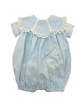 HEIRLOOM BOY BUBBLE- BLUE AND IVORY